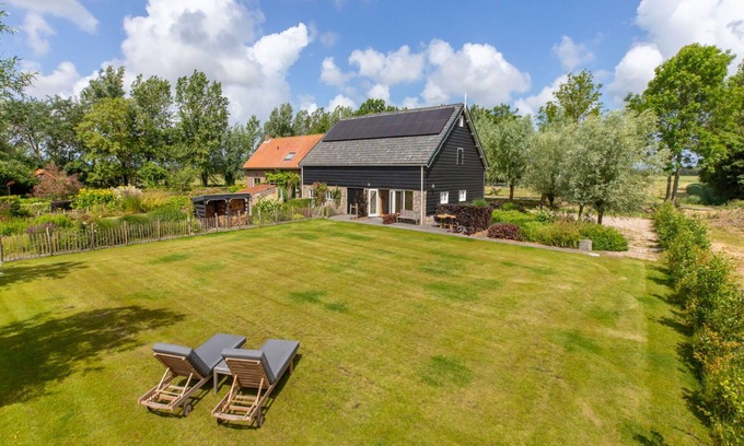 Grijpskerke Casa | Maravillosa casa de vacaciones con WIFI, TV, terraza, vista panorámica y aparcamiento