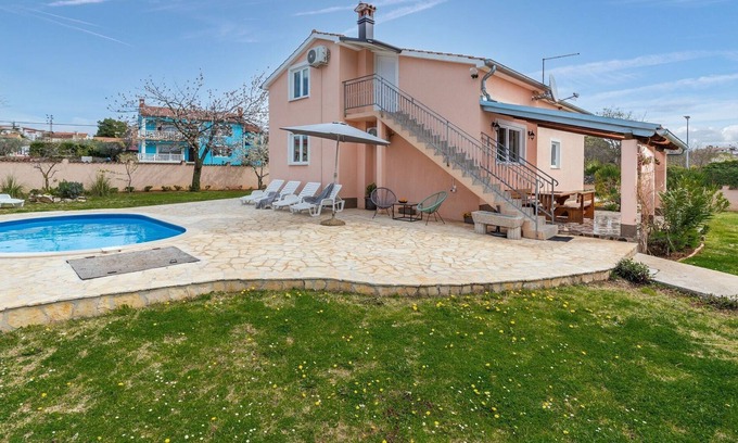 Labinci Cabaña | Villa de Lujo en Kaštelir-Labinci con Piscina