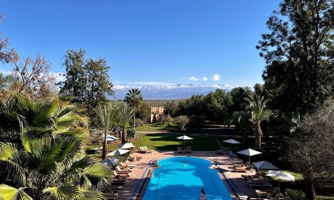 Tassoultante Villa | Villa con piscina, tenis y parque a 15 minutos del centro de Marrakech.