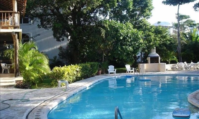 Ejidal Villa | Hermosa villa con piscina a pocos pasos de la playa y la ciudad cerrada \ seguridad privada