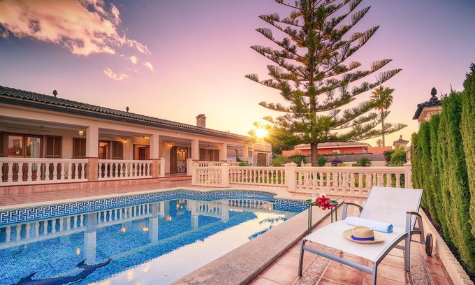 Badia Gran Villa | Preciosa villa con piscina privada excelenta para familias con aire acondicionado, wifi y piscina privada - WiFi Gratis
