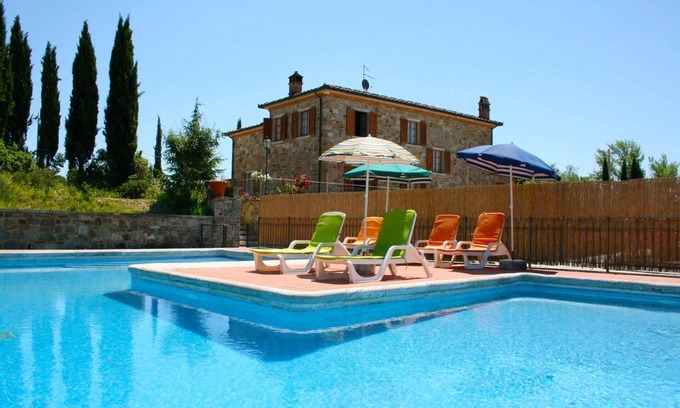 Lucignano Villa | Villa con piscina privada y wifi. 3 dormitorios y 3 baños cerca de Lucignano