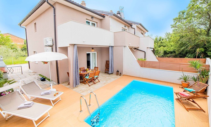 Klimno Villa | Beautiful villa with private pool, Krk, Croatia