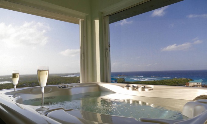 Conch Bar Villa | Beautiful villa with breathtaking panoramic views, 300 yds from stunning beach.