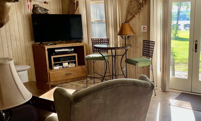 Petoskey Cabaña | Beautiful Walloon Lake Cottage w/ Beach, Dock, FirePit