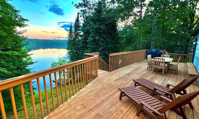 Chippewa Falls Casa | Escapada de Northwoods en el lago Wissota