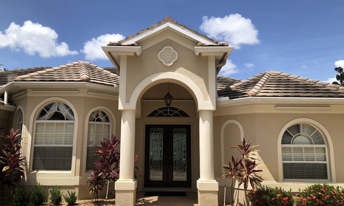White Marsh Casa | Beautiful waterfront home in quiet neighborhood 10min drive to beach!