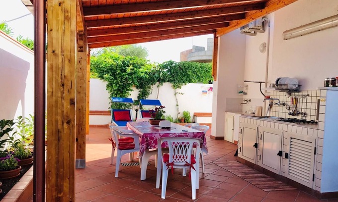 Lido Marini Apartamento | Salento- apartamento en residencia de 5 camas a pocos pasos del mar.