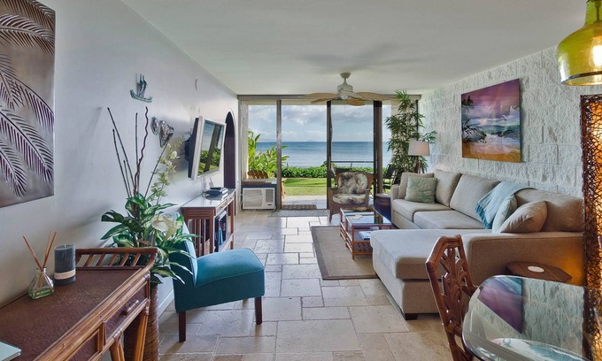 Maalaea Condominio | Bellamente actualizado, frente a la playa, planta baja ... ¡Vacaciones de ensueño!