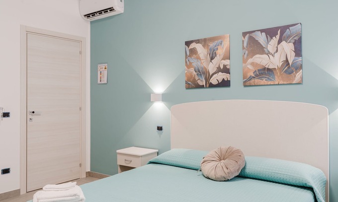 Castelvetrano Apartamento | Bed and Breakfast Champagneria "Habitación 2" con terraza compartida, Wi-Fi y aire acondicionado