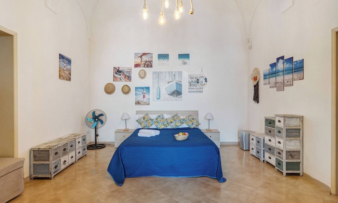 Seiano Cama Y Desayuno | Alojamiento y desayuno 'Camera Tiberio In Villa Vista Mare' con terraza compartida y Wi-Fi
