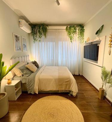 Embare Apartamento | Beira-mar - Apt aconchegante com ar e Wi-Fi