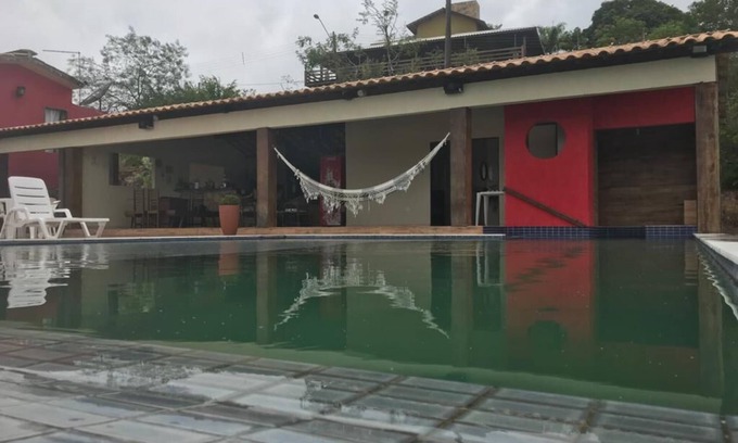 Cha Grande Casa | Belíssima Casa em Chã Grande com Piscina em Condomínio Fechado