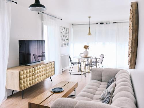 Bondy Apartamento | Bel appart familial avec terrasse aux portes de Paris - Parking gratuit