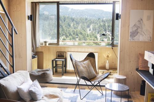 Greolieres les Neiges Apartamento | Bel appartement type chalet avec balnéo et jardin