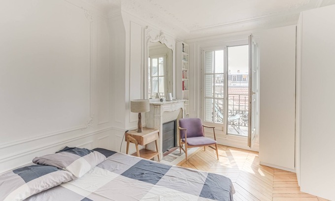 Quartier de la Folie-Mericourt Apartamento | Bel et très lumineux appartement au coeur de Paris