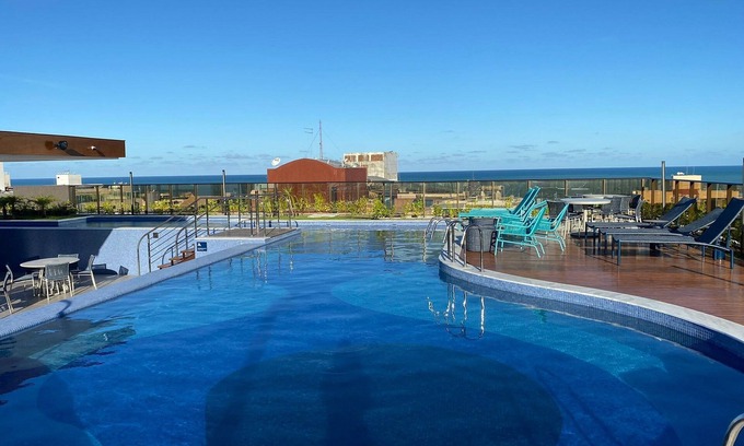 Joao Pessoa Apartamento | Bela Hospedagem - Atl Confort -Vista mar