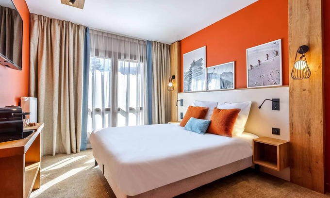 Flaine Apartamento | Belambra Clubs Flaine Panorama - All inclusive - Premium 2 Bedroom Apartment 4 Adults and 1 Child with Balcony and View