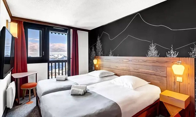 Avoriaz Apartamento | Belambra Clubs Avoriaz - Les Cimes du Soleil - All Inclusive - Classic Double Room 2 Adults with View