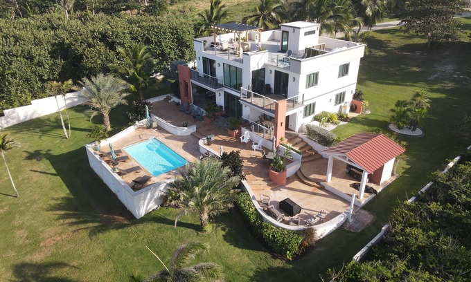 Jobos Casa | Bella Dunes - Luxury Oceanfront Home, Steps from Jobos Beach