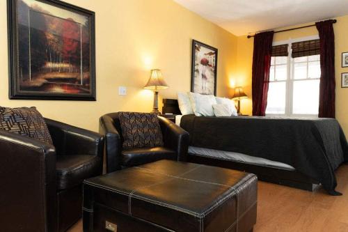 Eureka Springs Historic District Apartamento | Bella Paradiso 11 King Bed Studio Walk to Downtown