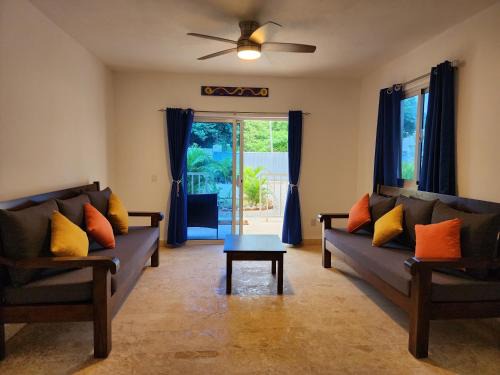 Las Galeras Apartamento | Bella Villa Roomy apartment at 5 min walk to the beach