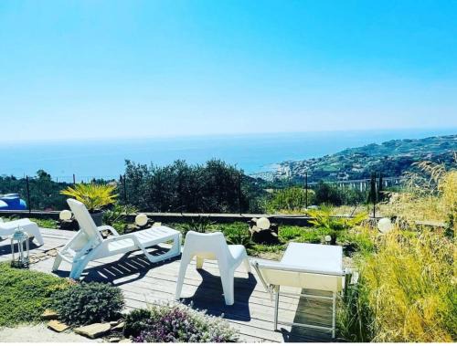 Poggi Apartamento | Bella Vista Poggi 180Grad fantastischer Meerblick
