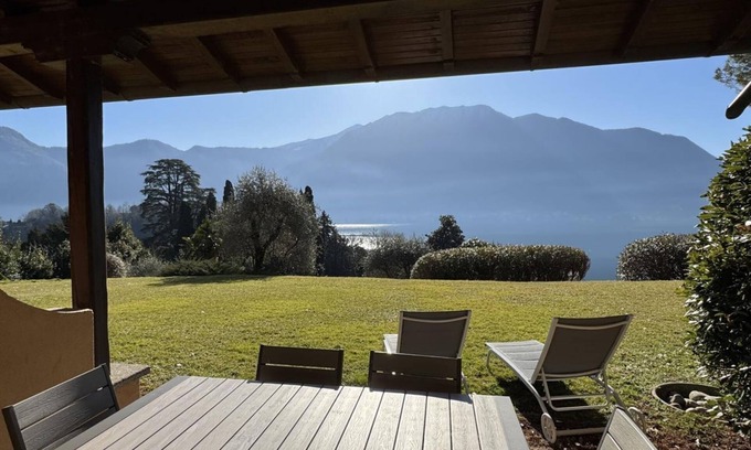 Sala Comacina Apartamento | Bellavista Apt - Garden & Lake View