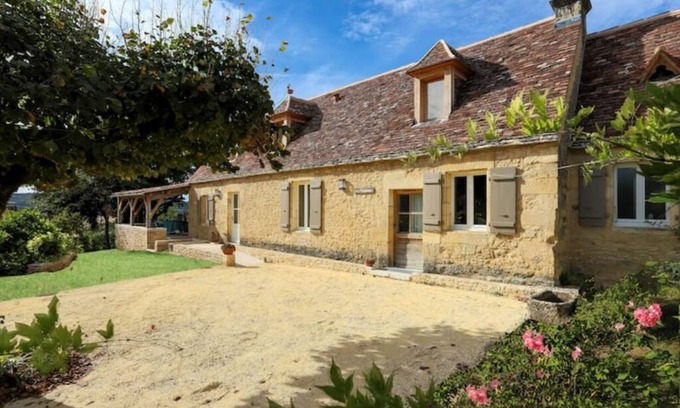 Saint-Vincent-de-Cosse Cabaña | Belle Demeure Périgourdine Restaurée en 2023. Piscine 12x6, 4 ch, 3 s. de Bains