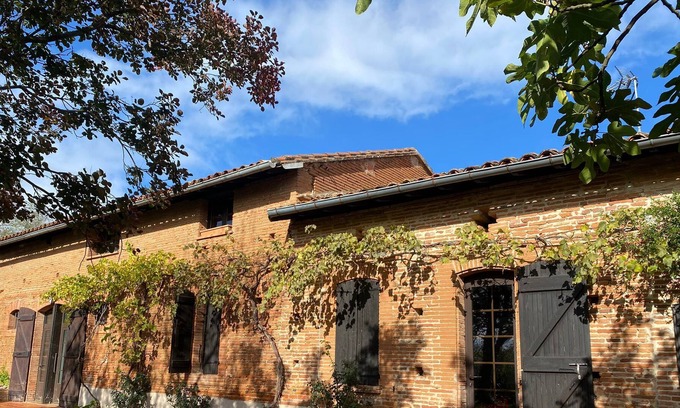 Belbeze-de-Lauragais Casa | Belle Métairie en Pleine Campagne, Avec Piscine et Tennis