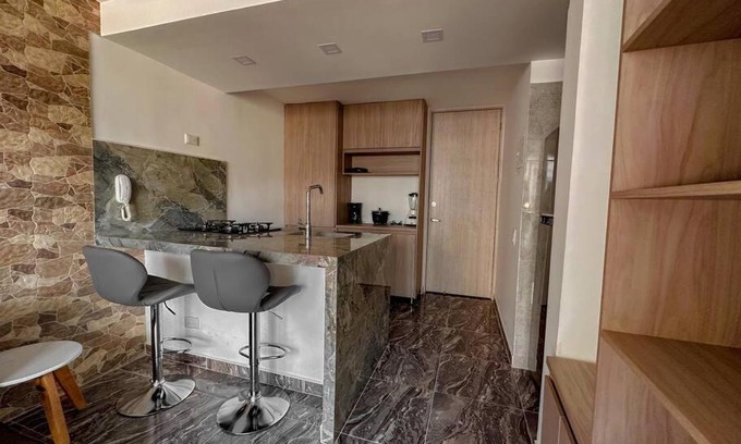 Menga Apartamento | Bello apartaestudio Alto Living