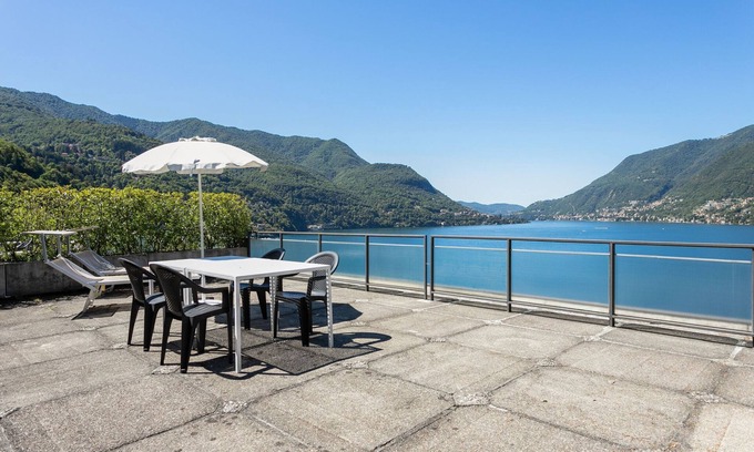 Pognana Lario Apartamento | Apartamento especial en Pognana, Lario con hermosa vista al Lago