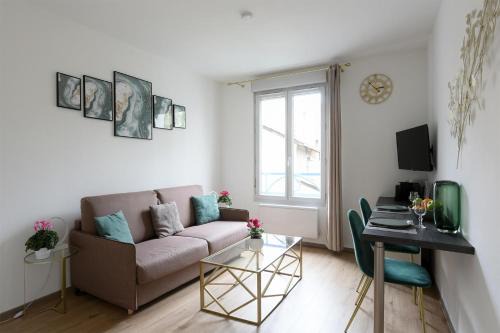 Lyon City Centre Apartamento | Berge du Rhône, Centre Lyon, espace de travail, tout à pied, Université Lyon 2 et Lyon 3, idéal voyage d'affaires, tourisme, loisirs