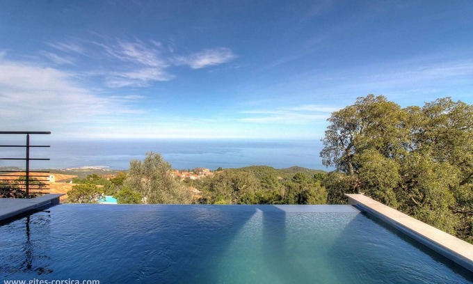 Sari-Solenzara Casa | Bergerie Ernestu, Sea view, Heated pool, Gr20 access