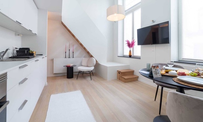 Saint-Josse-ten-Noode Apartamento | Beriot I - Una Habitación Piso, Capacidad 2
