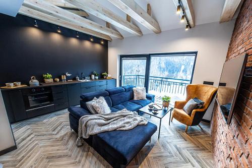 Meszna Apartamento | Beskid Apartment 15 z widokiem na Skrzyczne, Sauna, Jacuzzi