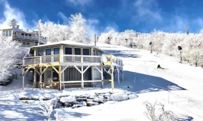 Banner Elk Chalet De Esquí | Best Location!!! SLOPESIDE! Mountain View’s! Walk to restaurants!
