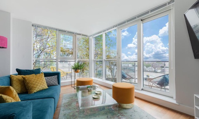 Vauxhall Apartamento | BEST THAMES VIEW in TOWN! LARGE LUXXE NOMAD DESIGN FAMILY HOME