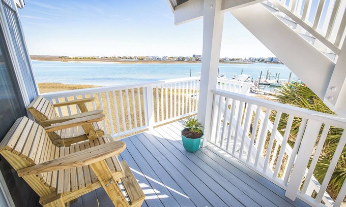 Wrightsville Beach Apartamento | La mejor vista y comodidades en la isla. Quédate y juega