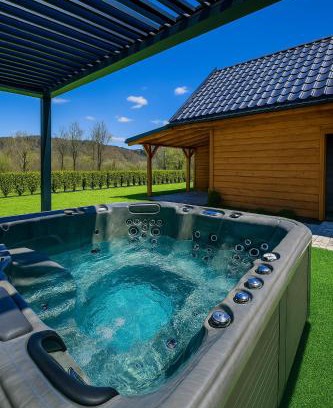 Olszanica Chalet De Esquí | Bieszczadzki Domek przy Potoku