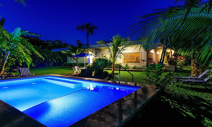 Costa Maya Villa | ¡GRANDE! Casa 3BR totalmente equipada, piscina, jardines y WiFi