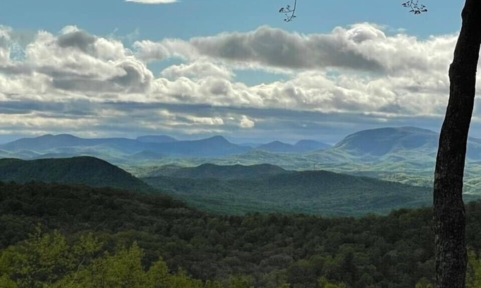 Brevard Casa | Big Beautiful view All year long in Connestee Falls