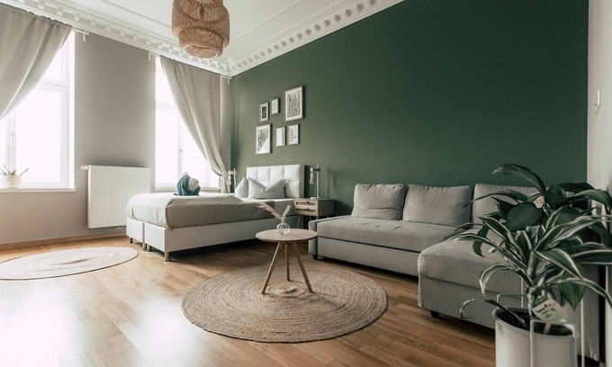 Zentrum-Ost Apartamento | *Big Boho* 3-room apartment with eat-in kitchen and balcony - Luga Homes -
