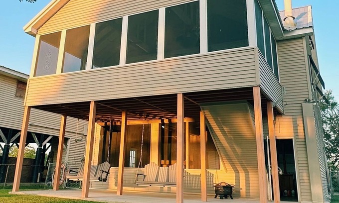 Lacombe Casa | Big Branch Waterfront Retreat: Private Dock, Boat Lift, and Outdoor Adventure