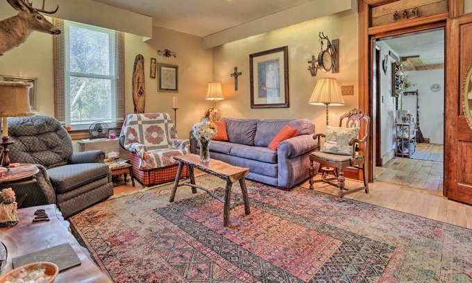 New Straitsville Casa | Big Dog-Friendly Home w/ Porch & Private Yard
