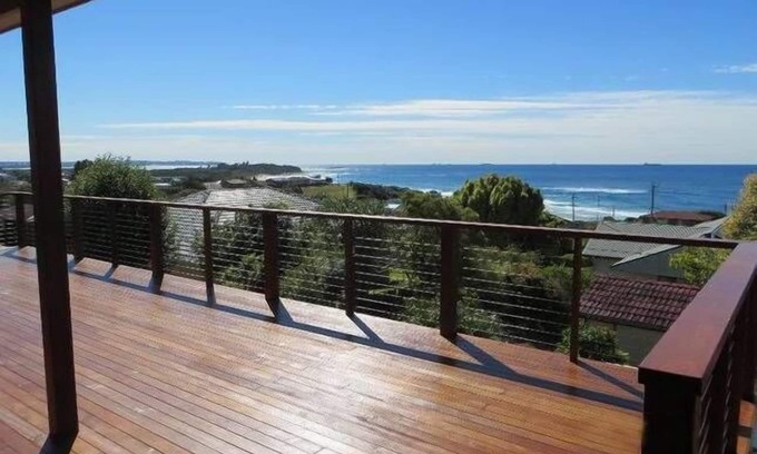 Caves Beach Casa | Top Deck Caves Beach: impresionantes vistas, paseo por la playa