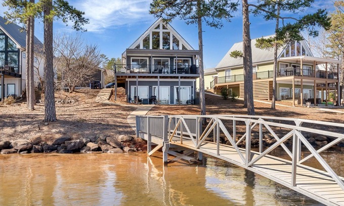 Seneca Casa | BIG WATER VIEWS from this waterfront home on Lake Keowee. Close to Clemson.