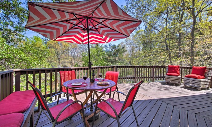 Lake Arrowhead Casa | ¡NUEVO! Precioso Chalet en el Lago Arrowhead con Bicicletas y Kayaks