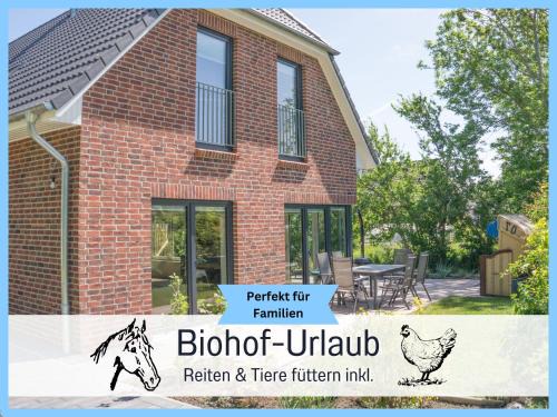 Gammendorf Casa | Bio Ferienhof Wichtelweide - Ferienhaus Luv - mit Sauna