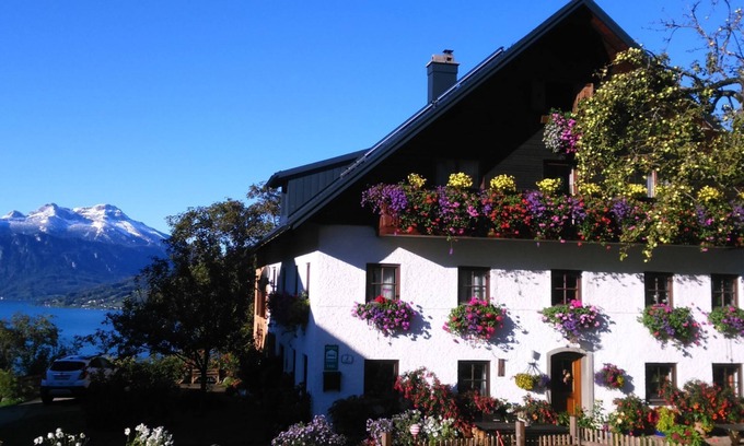 Steinbach am Attersee Apartamento | Biobauernhof Lublasser Dickerl - Holiday apartment for 2-5 persons